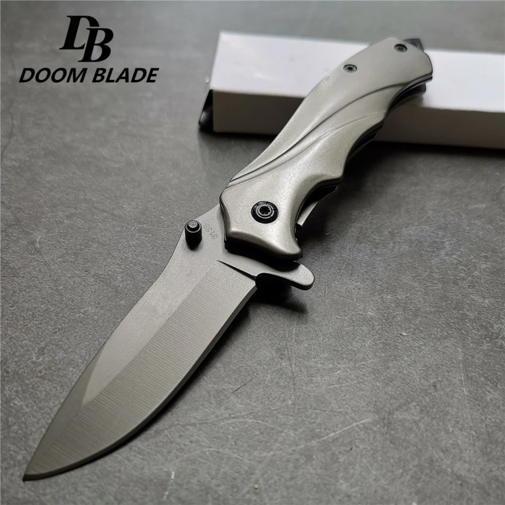 

157mm (6.2') 56HRC Retro Folding Knife Outdoors Small Pocket Knifes Stone Washing Camping Survival Tactical Rescue Knives