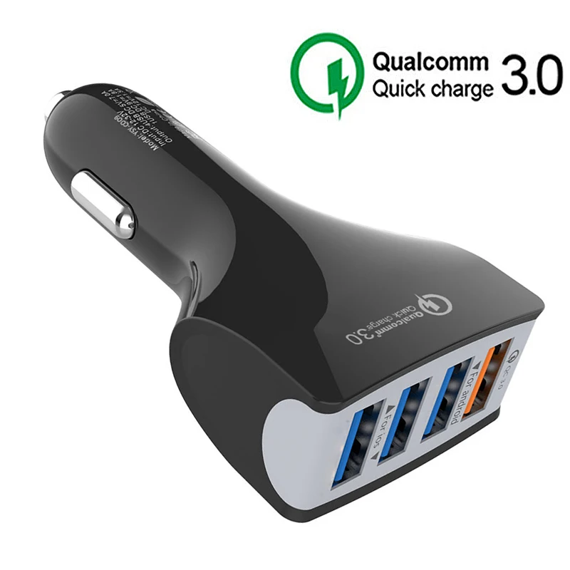 

Auto Charger Car Cigarette Lighter USB Socket Splitter Cars Charging Phone Charge For iPhone Samsung Auto Electronic Accessories