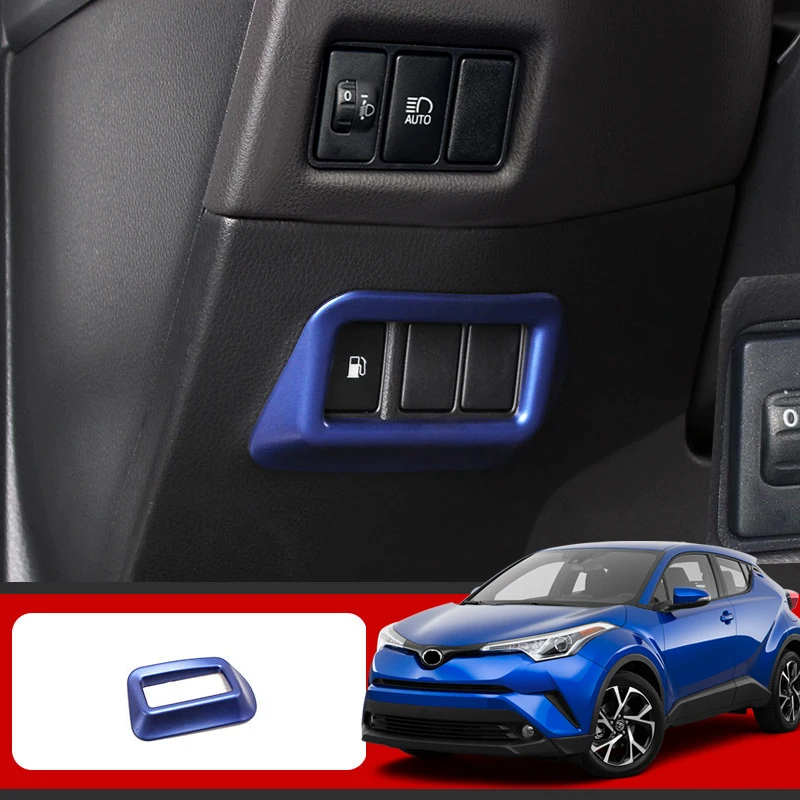 Аксессуары ABS для салона автомобиля масляный бак кнопка-переключатель Крышка отделка 1 шт. для Toyota C-HR CHR