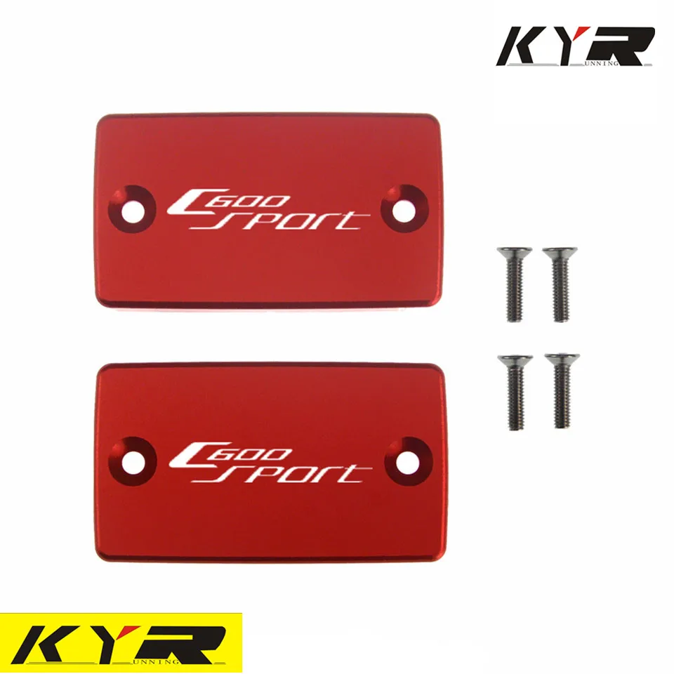 

FOR BMW C600 SPORT 2012-2015 CNC Aluminum Motorcycle Brake Fluid Fuel Reservoir Tank Cover Cap