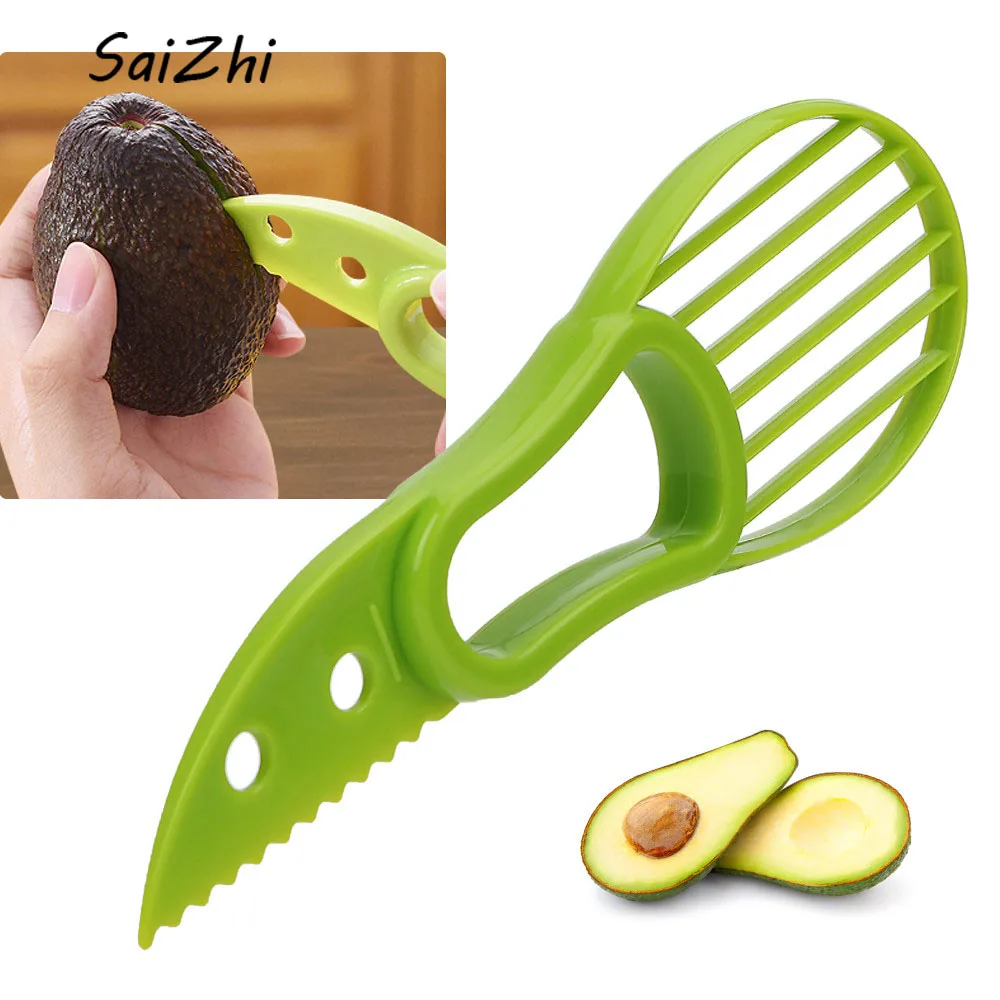 

Saizhi Multifunction 3 in 1 Pulp Separator Fruit Cutter Avocado Slicer Kitchen Accessories Kiwifruit Slicer Tools 2361