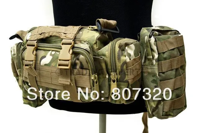 Военный тактический Molle штурмовой рюкзак BK CP