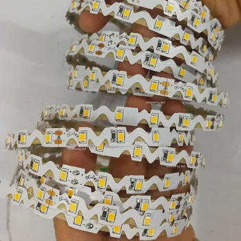 

CRI>90Ra Bendable LED Strip 8mm PCB 2835SMD 5M 60leds/m Supper Bright 22-24LM/LED Nonwaterproof S-shape LED Strip Light