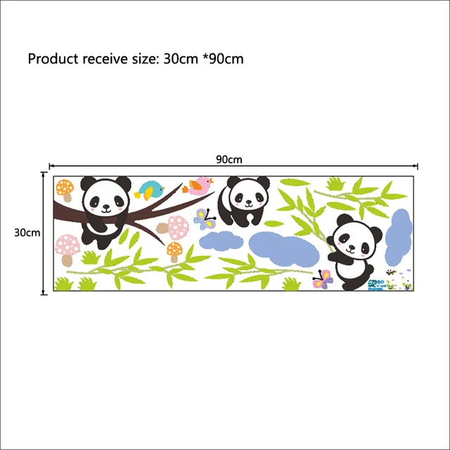 1 Caixa De Adesivos Temáticos De Panda, Desenhos Animados E Decoração  Estilo Doodles Adoráveis Para Notebook, Garrafa De Água, Porta De Vidro,  Fundo De Parede