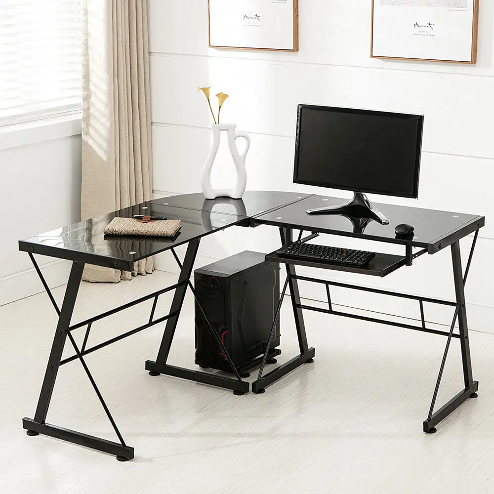 l-shape corner computer desk