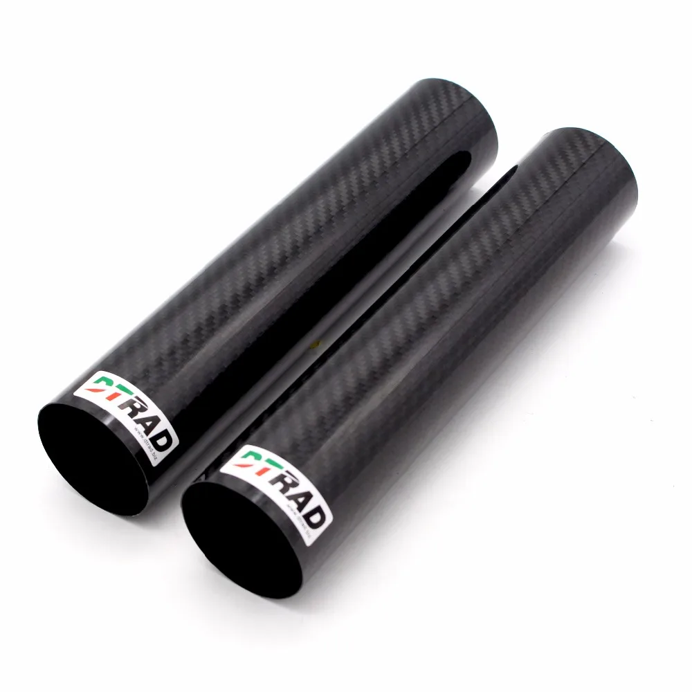 DTRAD FORK WRAPS Protectors CARBON FIBER For Honda CRF250R 2004 2017