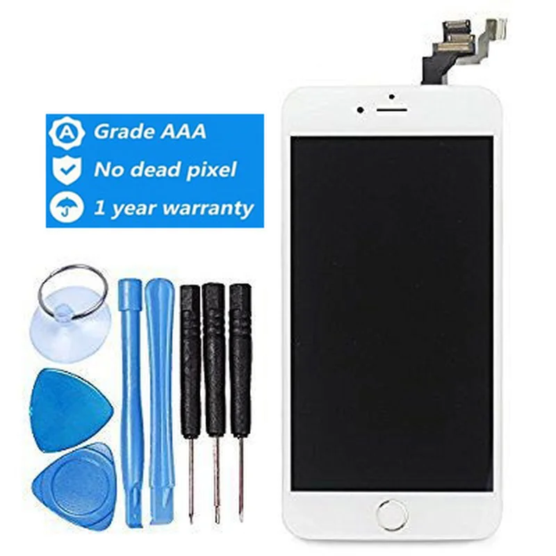 

100% Good Quliay Retail LCD For iPhone 8 8Plus With Touch Screen Display Digitizer Replacement Free with Tools