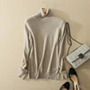 2022 autumn and winter cashmere turtleneck sweater women's head high collar sweater women's sweater solid color large size ► Photo 2/6