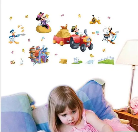 Hot Sale Mickey Mouse Minnie Mouse Happy Children S Room Nursery