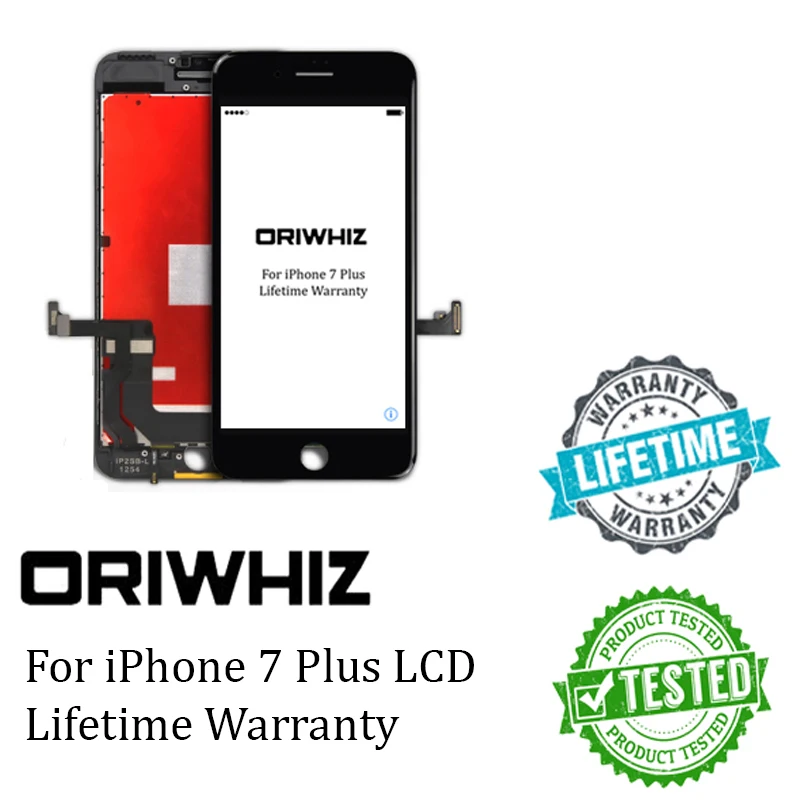 

10PCS PORIWHIZ LCD Display For Apple iPhone 7 Plus 7plus LCD Touch Screens Assembly Digitizer No Dead Pixels AAA Quality