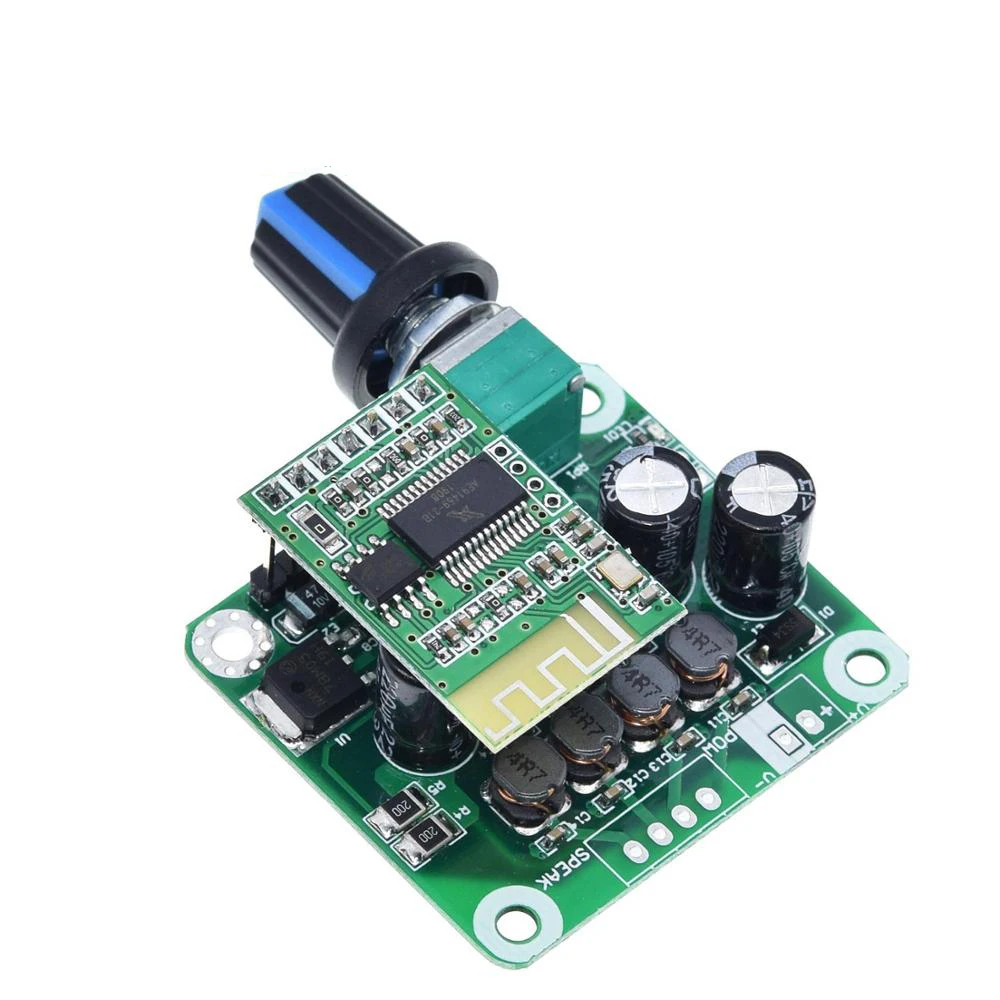 Bluetooth 4 2 TPA3110 15 Вт + Цифровой стерео аудио усилитель мощности плата модуль 12В 24В