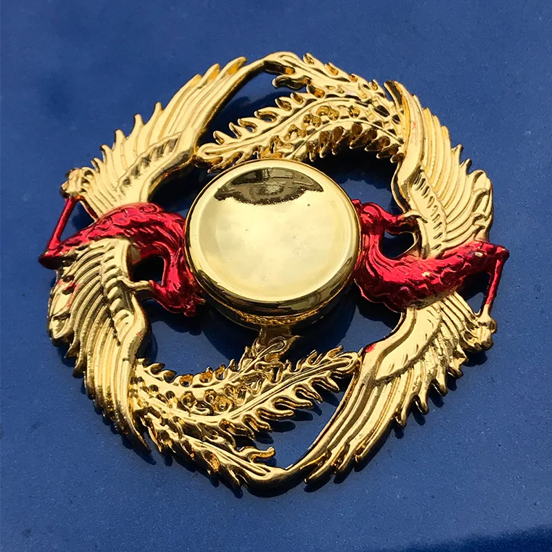 King glory Game Hand Spinner EDC Fidget Spinner Anti-Anxiety Toy for Spinners Focus Relieves Stress ADHD Fidget Spinner Metal   