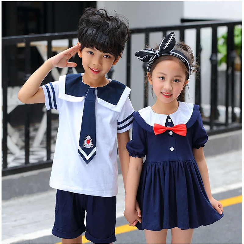 Schuluniform 2019 sommer neue kindergarten kleidung anzug Liuyi