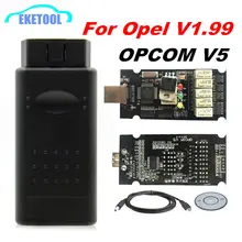 OPCOM V1.99 V1.95 V1.78 V1.79 V1.65 Профессиональный для Opel OBD2 CAN-BUS диагностический сканер PIC18F458 и FTDI OP COM 1,99 1,95