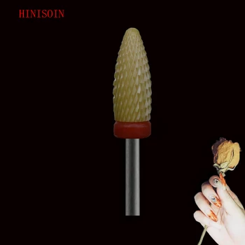 

Yellow Ceramic-10 Pcs/Lot- Nail Drill Bit - Flame Bit - (3043.060)