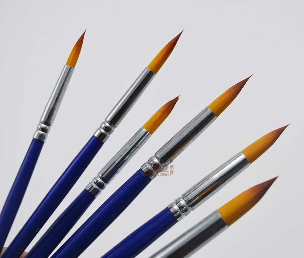 Aliexpress.com : Buy ZHOUXINXING 6 pcs gradual change color round head