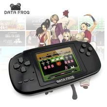 2017 Data Frog Portable Handheld Game Players Gaming Consoles Built In 168 Classic Games For Kids Best Gift Video Game