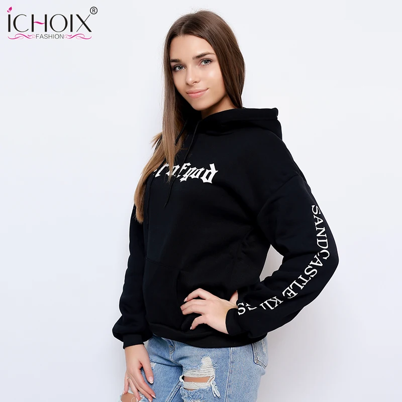2017 Autumn winter harajuku Hooded hoodie Sweatshirt warm