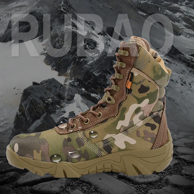 Waterproof Tactical Army Boots Tactical Footwear » Tactical Outwear 4