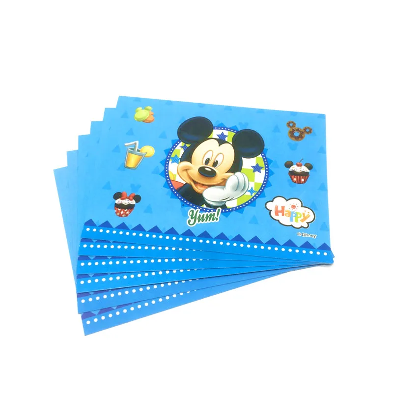 Party Supplies Disney Mickey Mouse Invitation Card For Birthday Party Wedding Supply Mickey Single-Page Greeting Card 6pcs/lot
Party Supplies Disney Mickey Mouse Invitation Card For Birthday Party Wedding Supply Mickey Single-Page Greeting Card 6pcs/lot
