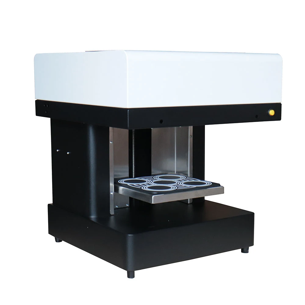 Селфи съедобный кофе impressora небольшой торт macaroon планшетный пищевой принтер