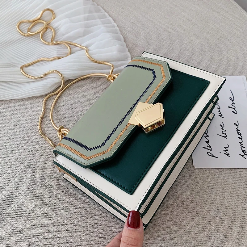 

Foreign air female bag 2019 new wave Korean version of the wild chain fairy fashion portable Messenger bag