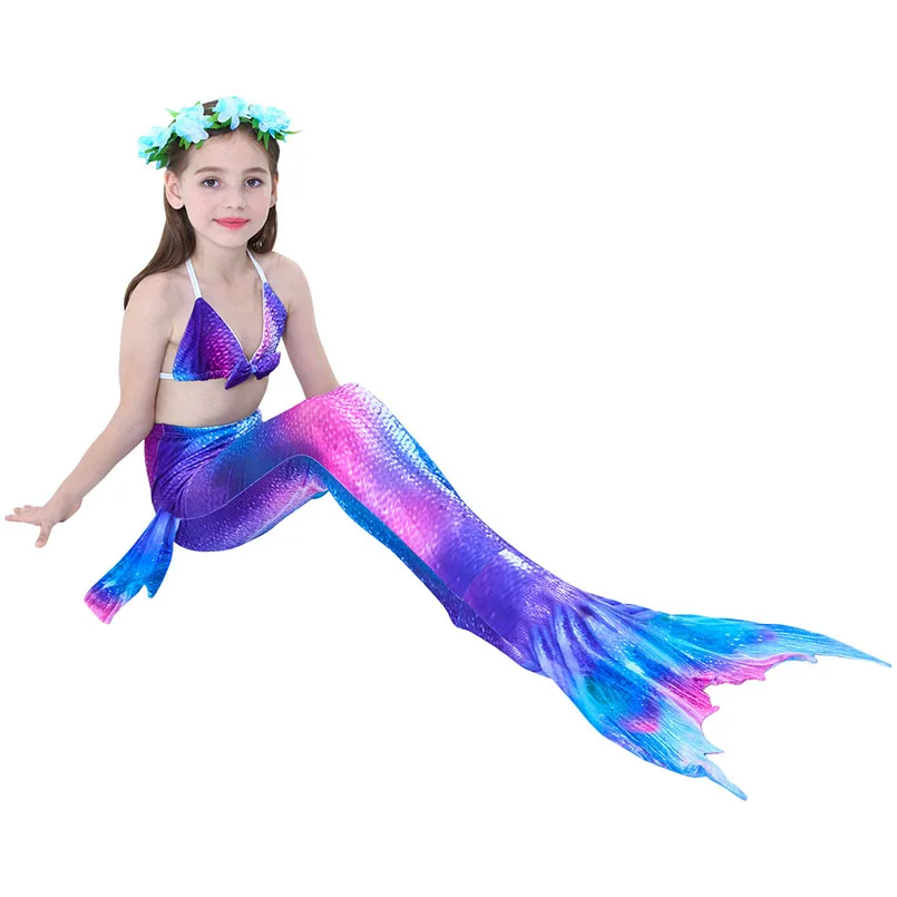girls mermaid tail swimwear 5-2