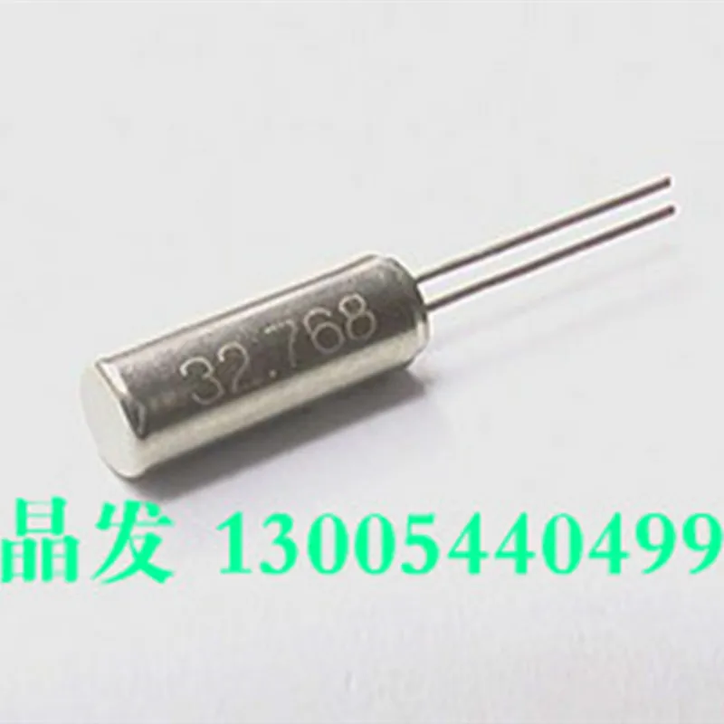 10pcs Cylindrical crystal insert 3*8 DT-38 32.768KHZ 12.5PF 5PPM resonator | Электронные компоненты и