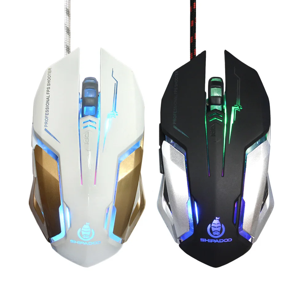SHIPADOO RF3 Ergonomic Mouse Gamer Wired (2)