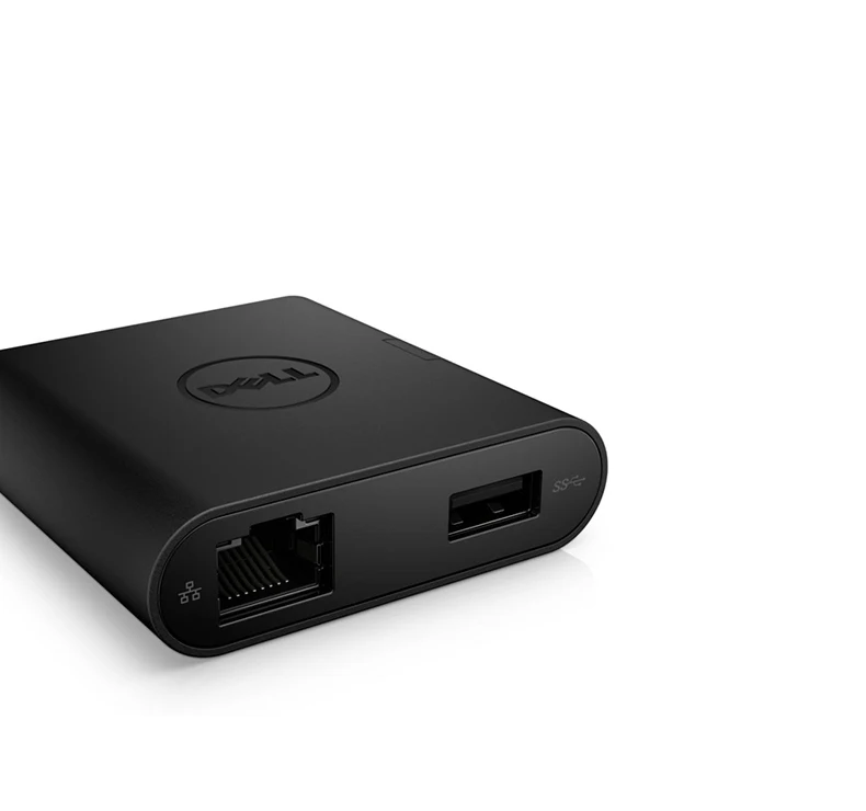 Dell Оригинальная док-станция USB-C VGA HDMI Ethernet USB3.0 DA200 адаптер