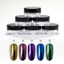 1 шт зеркальный блеск для ногтей пигмент порошок лак для ногтей маникюр Дизайн ногтей Блеск хромированная пудра украшения Маникюр
