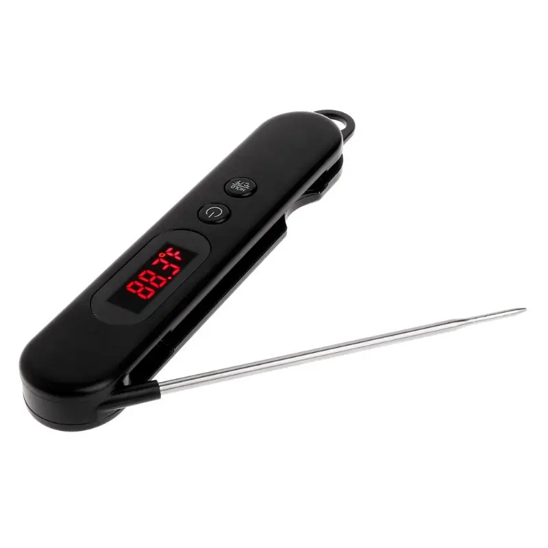 

Digital Folding Food Thermometer C/F for Kitchen BBQ Oven Cooking Meat w/ Magnet