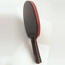 Lemuria DIY WRB 7,6 углеродное волокно, ракетка для настольного тенниса, двойное лицо, прыщи для настольного тенниса, резиновая FL или CS ручка для пинг-понга, летучие мыши