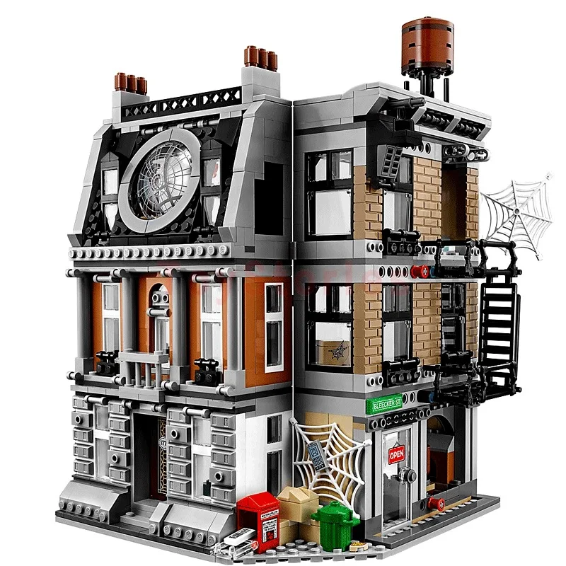 

Lepin 07107 Super Hero Series The Sanctum Sanctorum Showdown Set Compatible legoings Building Blocks Bricks for Kids Education