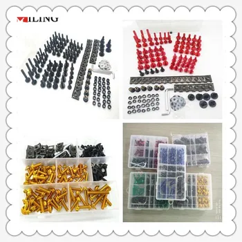 

Motorcycle motorbike Screws Pike Bolts nuts Fairing FOR Kawasaki Z750R ZX10R ZX6R 636 H2 H2R ZZR ZX1400 S VeRsion 300X