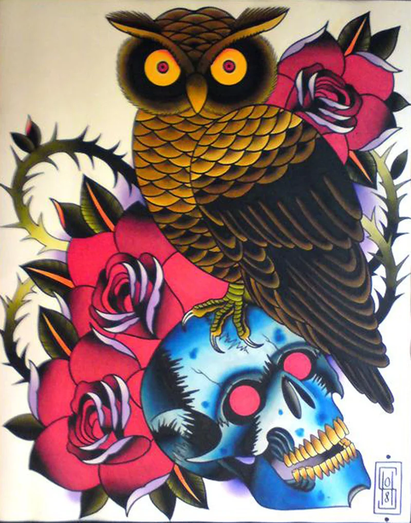 

3D DIY Diamond Painting Animal owl Square Full Diamond Embroidery Mosaic Cross Stitch Handicrafts Home Decor Series M16749