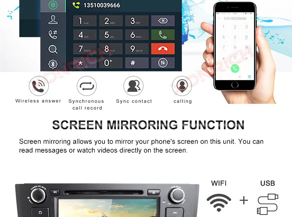 Clearance 2 Din Autoradio Android 8.0 Car DVD player GPS Navigation Headunit For BMW 1 Series E81 E82 E87 E88 116i 118i multimedia stereo 17