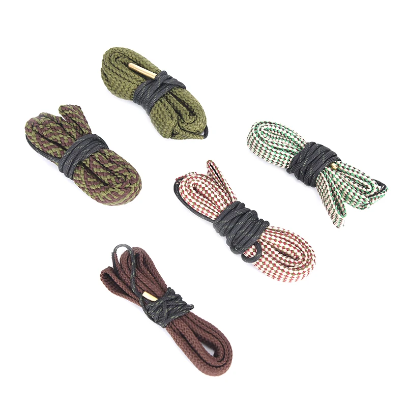 

1Pc Bore Cleaner Snake.38 Cal .357 Cal .380 Cal & 9mm,Rifle Cleaning Kit Tool Rifle Barrel Calibre Snake Rope