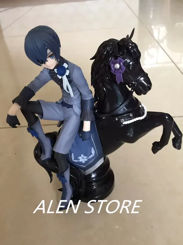 

Black Butler Kuroshitsuji Ciel Action 18cm Anime Book of Circus Undertaker Figure PVC 7.08" Collection Hobby Model Doll Gift Toy