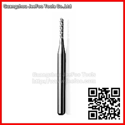 

XD- Corn Teeth TiN Coated UP/DOWN CUT End Mill Cutter Milling Cutter Printed Circuit CNC Router