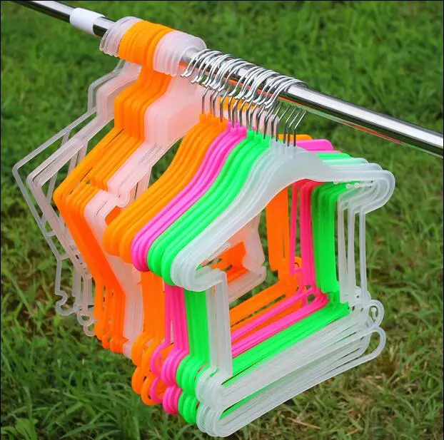 

Sainwin 10pcs/lot Children jumpsuits non-slip hanger Child Bodysuit Rack Kids Hangers for Clothes