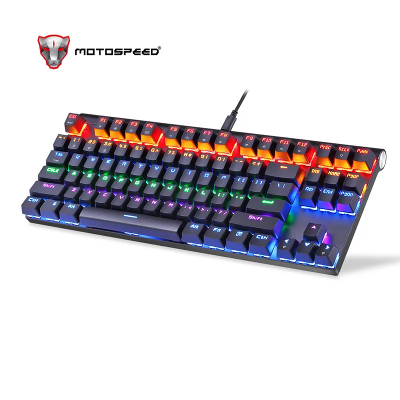 MOTOSPEED K83 Wireless Mechanical Keyboard wireless Bluetooth with LED Backlight 87 Keys RGB Single Backlit Backlight for PC MOTOSPEED K83 Wireless Mechanical Keyboard wireless Bluetooth with LED Backlight 87 Keys RGB Single Backlit Backlight for PC