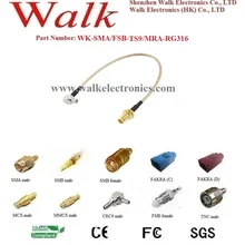 Sma типа «мама» TS9 Мужской кабель RG316, ts9 sma кабель RG316, ts9 соединительный кабель с разъемом кабеля