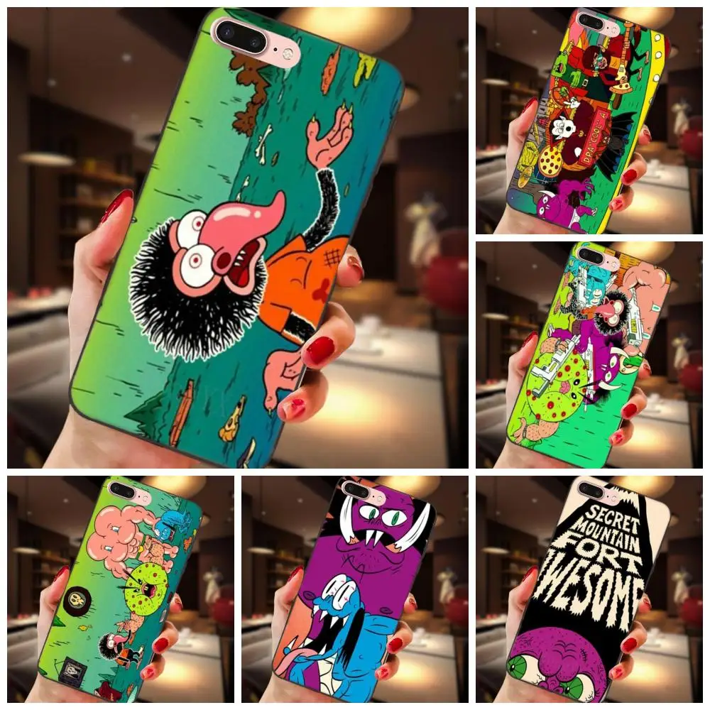 Секретный горный форт удивительный плакат для Apple iPhone 4 4s 5 5S SE 6 S 7 8 Plus X XS Max XR Мягкий