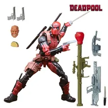 Marvel Legends X Men Deadpool Chimichanga Action Figure Toys Wade Winston Juggernaut Series 6 Weapon With