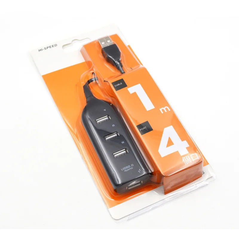 4-port USB HUB Four-port Hub  Expander One-to-four Quad Computer Cables & Connectors