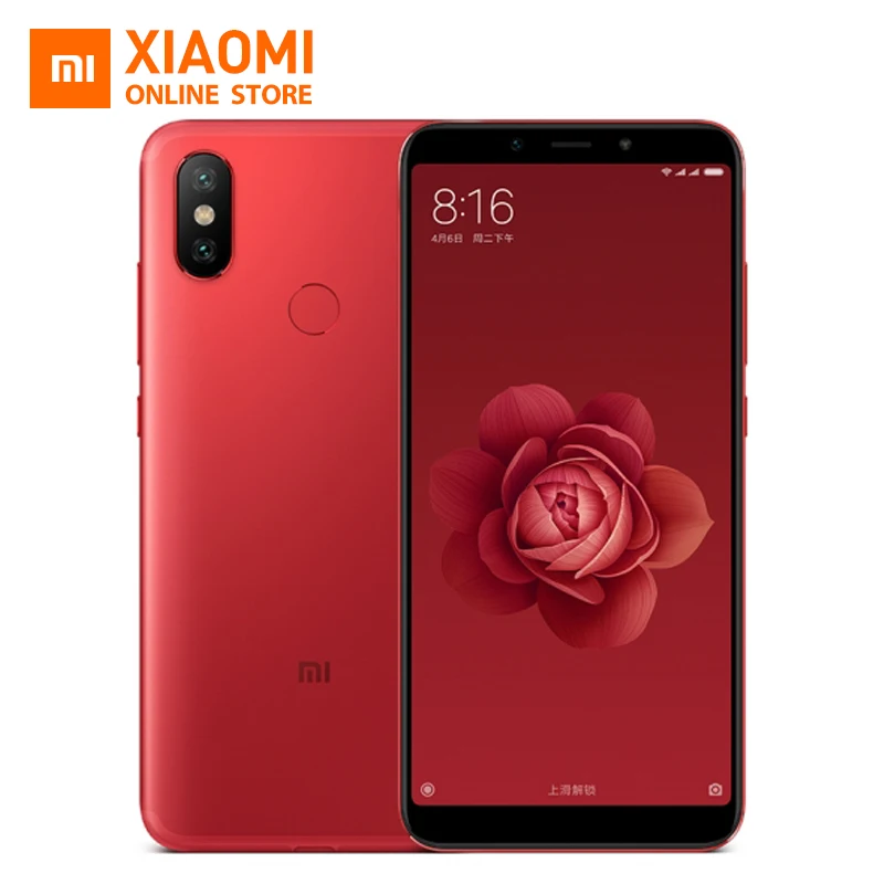 Оригинальный Xiaomi Mi 6X6X5 99 &quot18:9 полный Экран Snapdragon 660 Octa Core 6 ГБ 128 20.0MP AI двойной