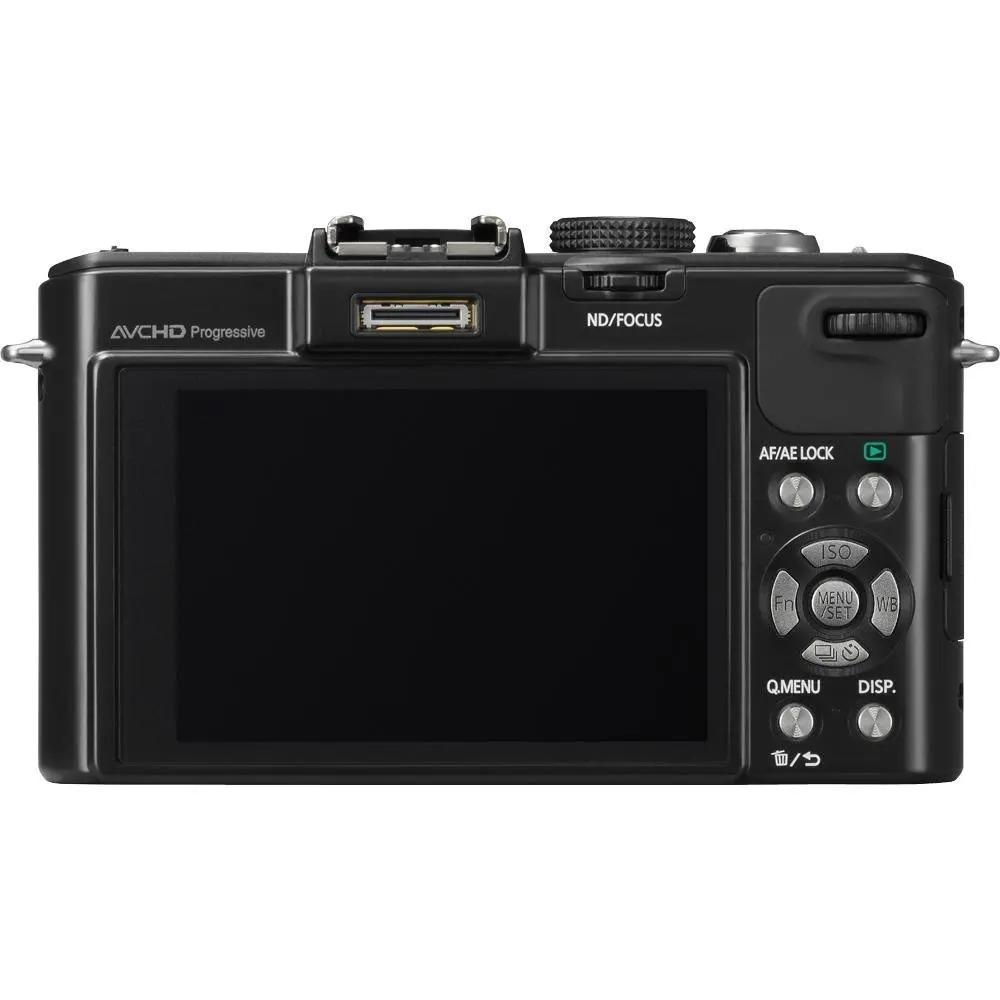 US $189.05 USEDPanasonic LUMIX DMCLX7K 101 MP Digital Camera With 38x Optical Zoom And 30Inch LCDBlack