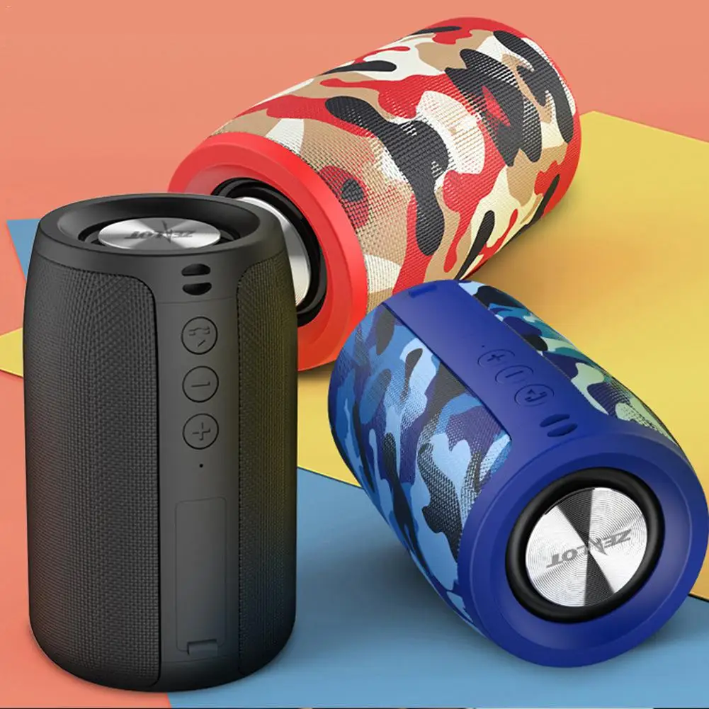 

For ZEALOT S32 Portable HIFI Sub Woofer Diaphragm Audio Bluetooth 5.0 Wireless Outdoor Support TF Card Portable Mini Speaker