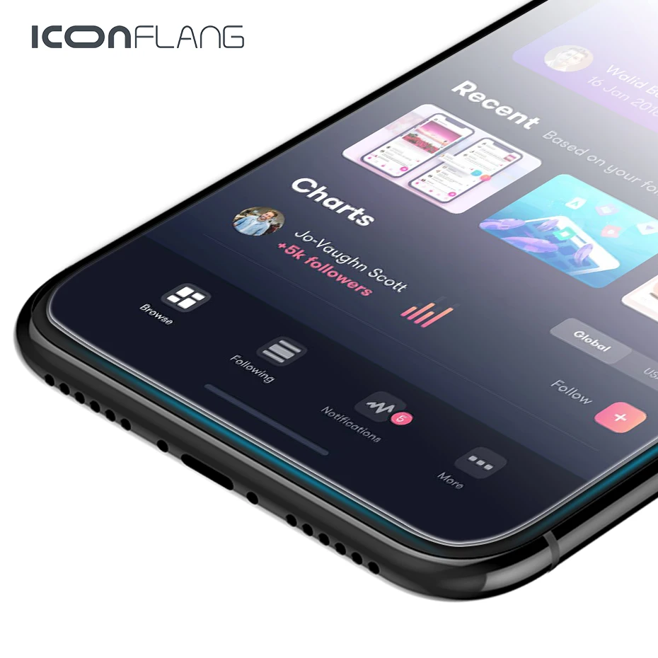 Glass Protector On The For IPhone X 10 Screen Protector